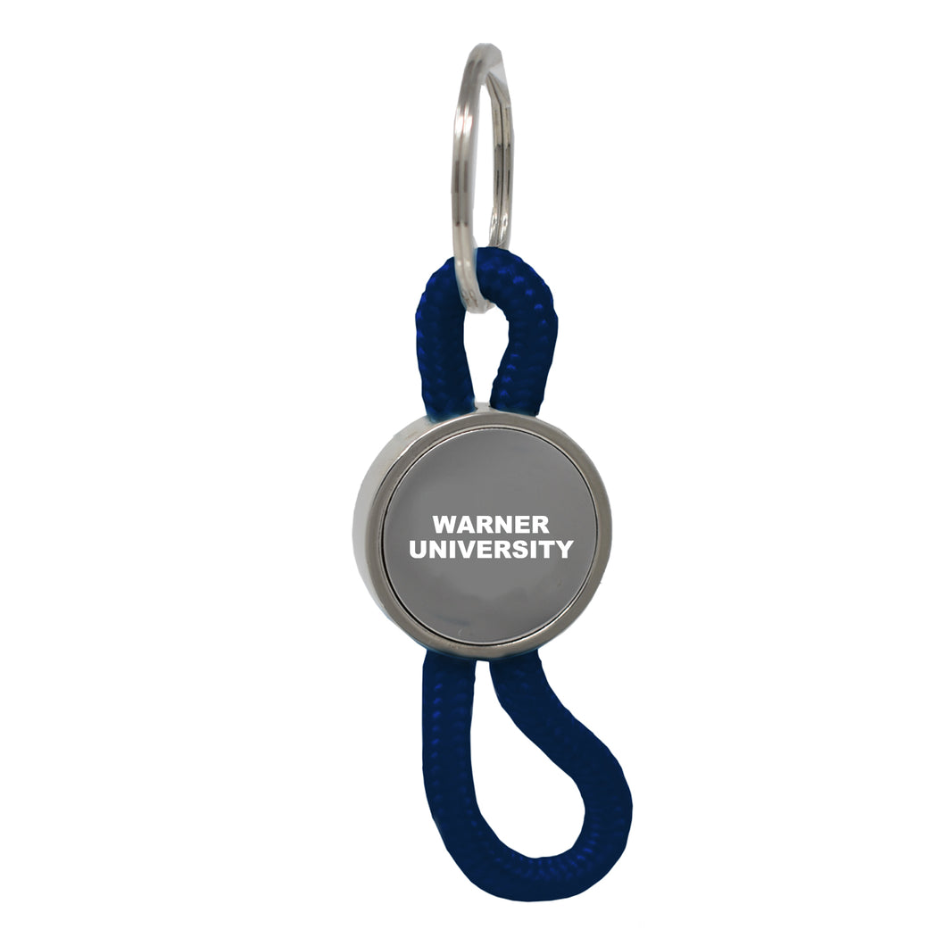 Disc Rope Keychain, Navy