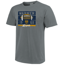 Load image into Gallery viewer, Comfort Colors Weathered Football Tee, Granite